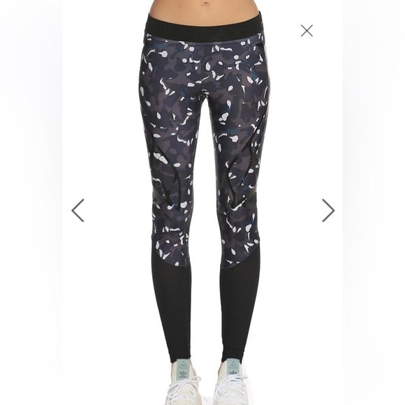 💥⭐️❤️HOST PICK❤️⭐️💥 Stella McCartney x Adidas camo print/mesh leggings - Picture 1 of 12